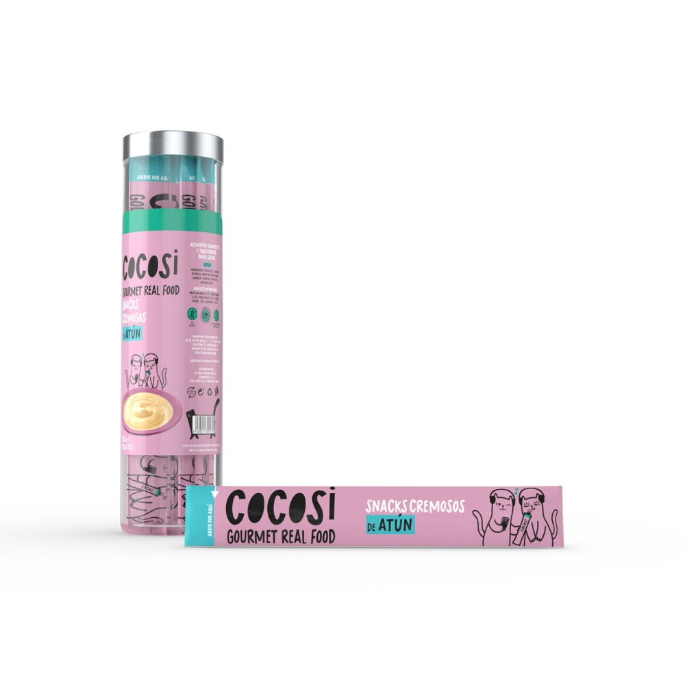 Snack for Cats Cocosi Gourmet Real Food Τόνος 10 Τεμάχια (8 Μονάδες)