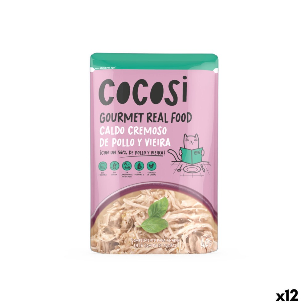 Γατοτροφή Cocosi Gourmet Real Food 40 g 12 Μονάδες