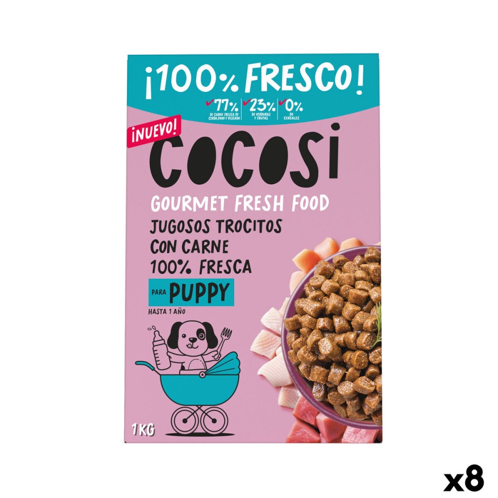 Υγρό φαγητό Cocosi Gourmet Fresh Food  Puppy Γουρούνι 1 kg 8 Μονάδες