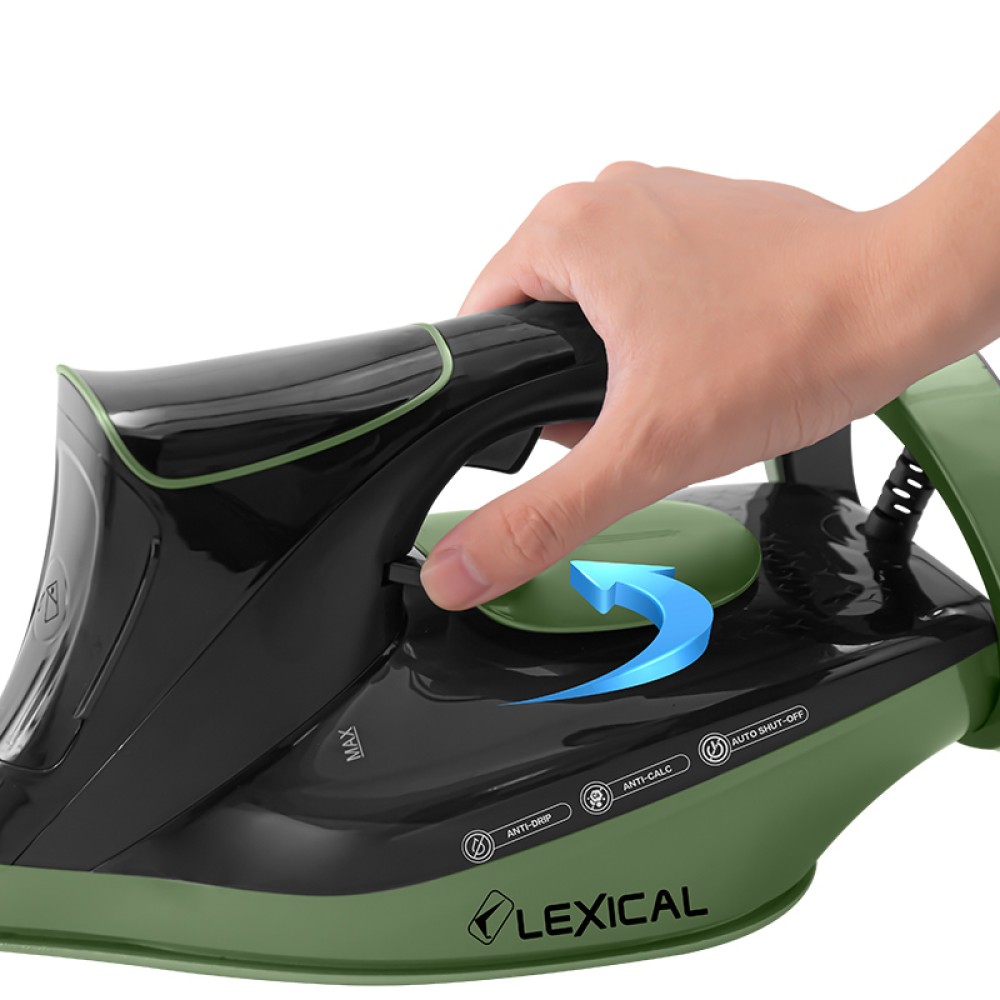 Lexical steam iron 3200W LSI-1090-GREEN