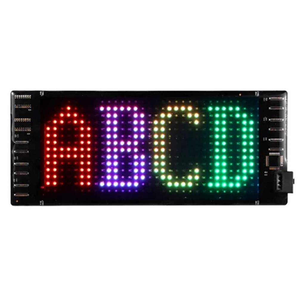 POWERMASTER PM-23820 7x17 cm Ευέλικτη Πινακίδα RGB LED