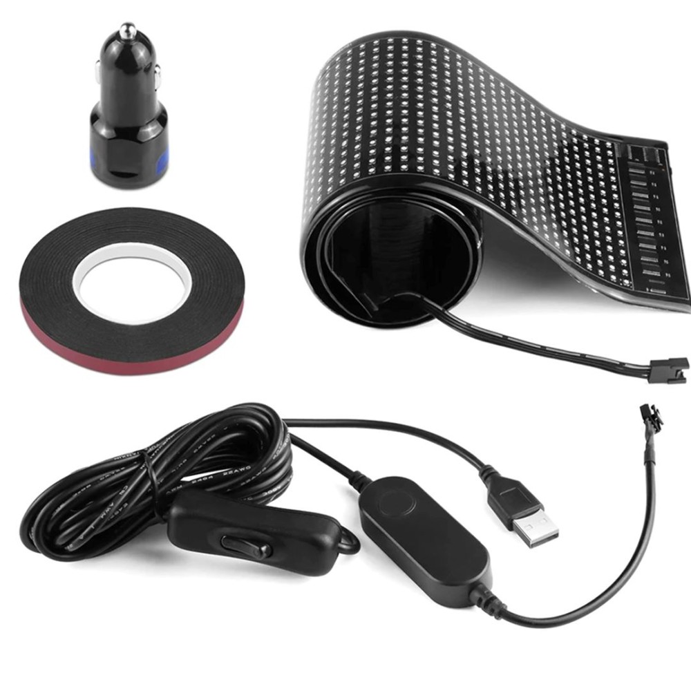 POWERMASTER PM-23821 12x47 cm Ευέλικτη Πινακίδα RGB LED