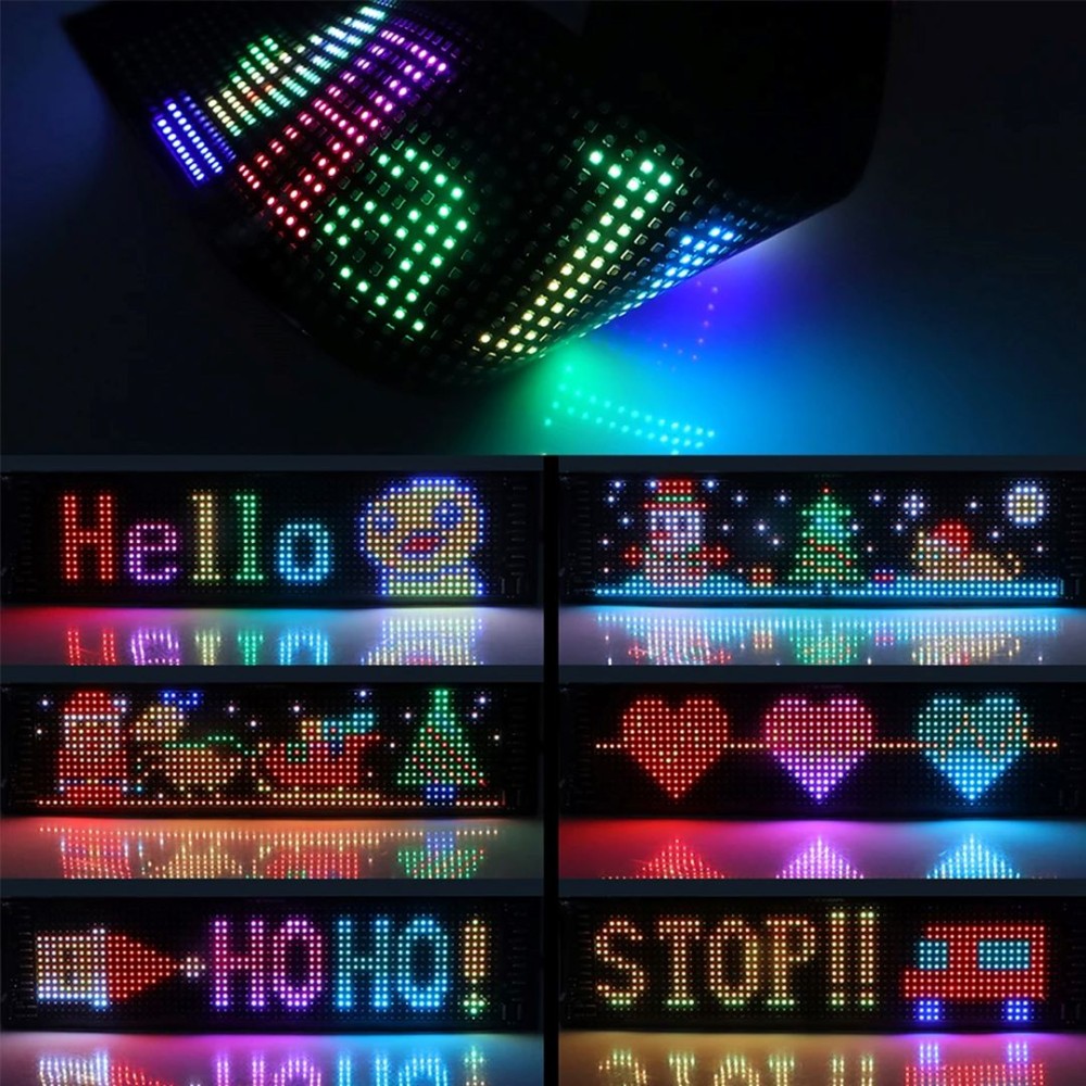 POWERMASTER PM-23822 12x68 cm Ευέλικτη Πινακίδα RGB LED