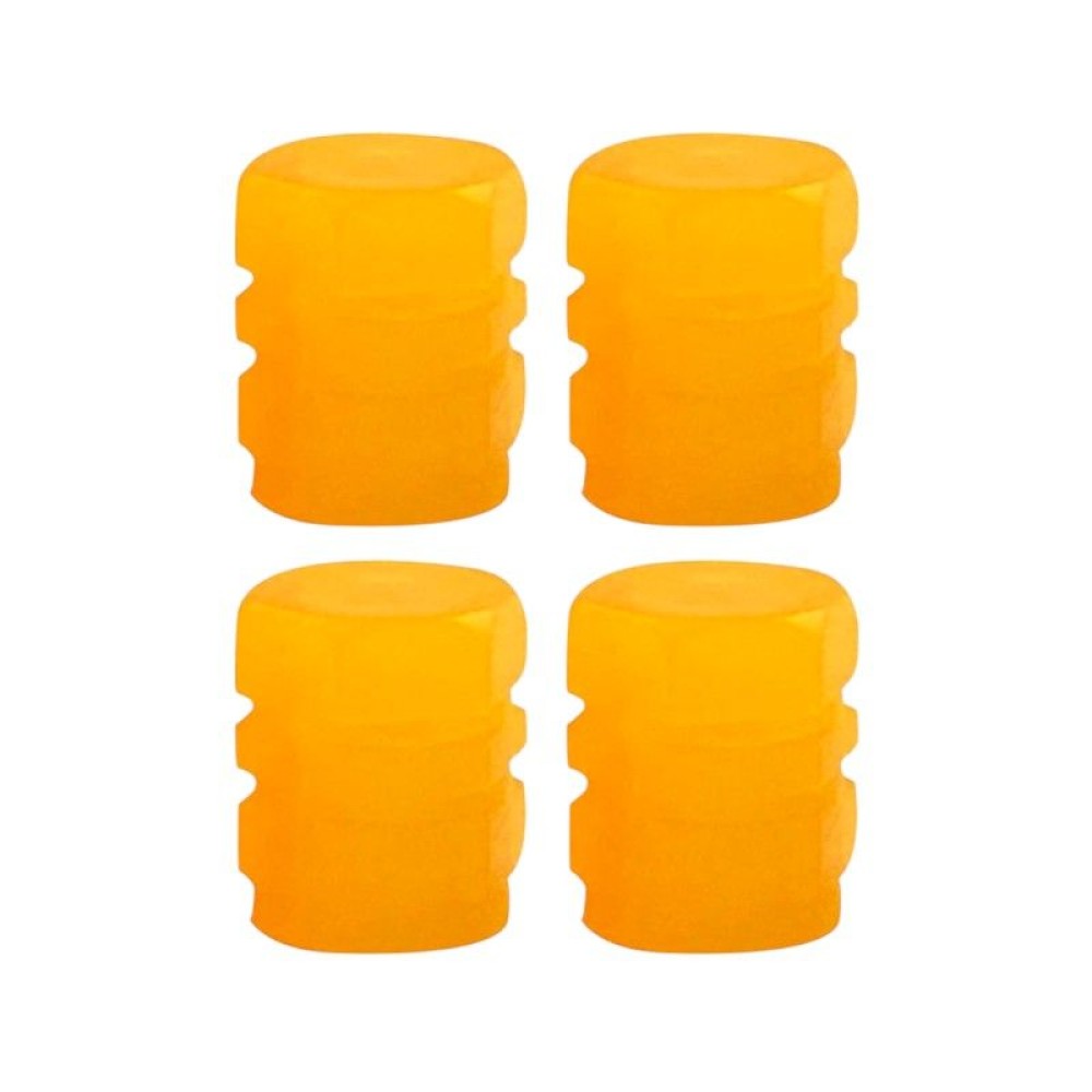 Καπάκι βαλβίδας ελαστικών αυτοκινήτου φωσφορίζον - R-Z17201-4U - 140532 - Orange