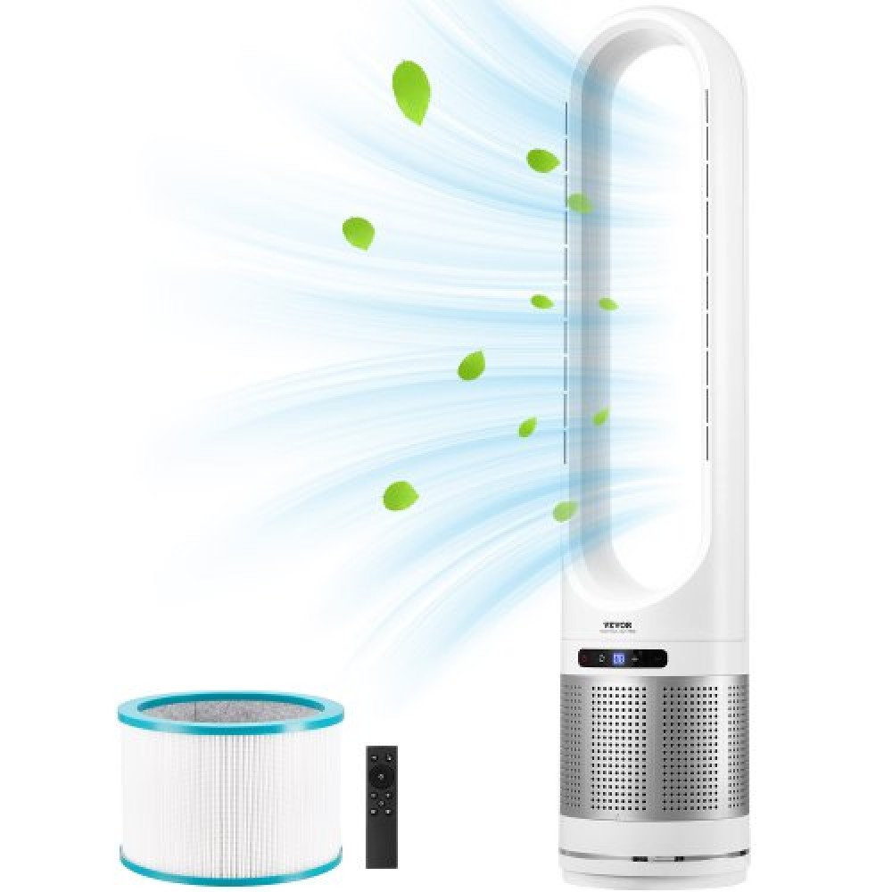 VEVOR 40" Oscillating Tower Fan 8H Timer 15.4ft/s Velocity with Remote Control