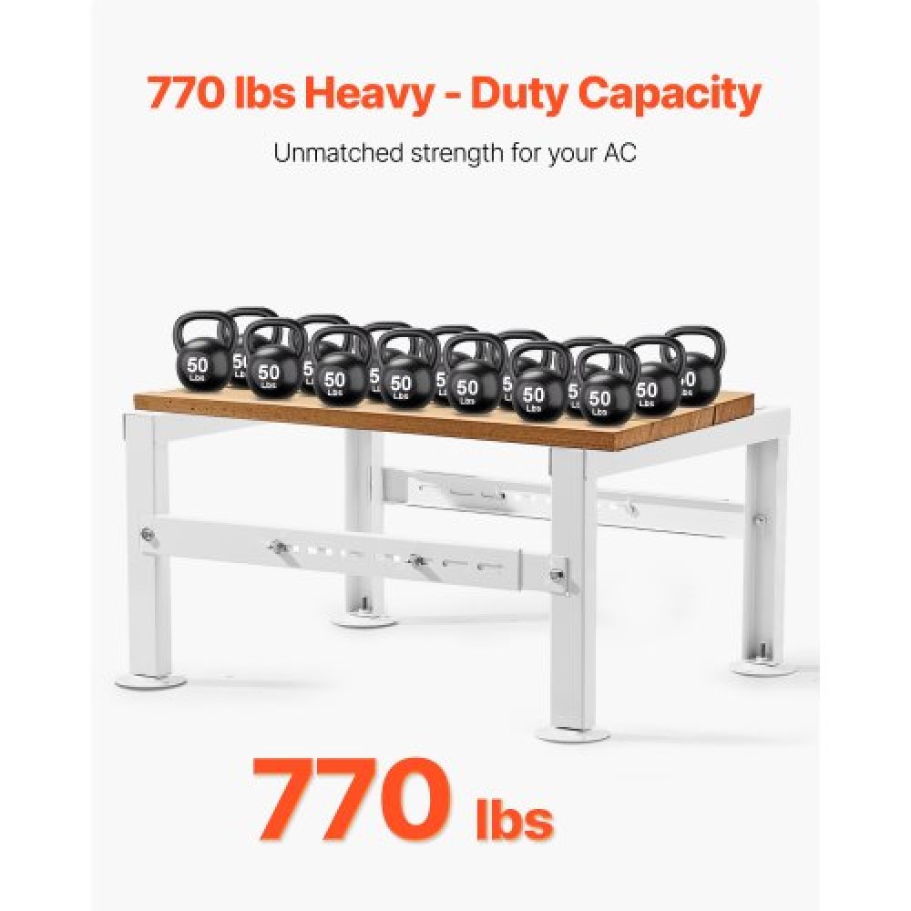 VEVOR Mini Split Ground Stand Adjustable Anti Vibration for 9000-60000 BTU