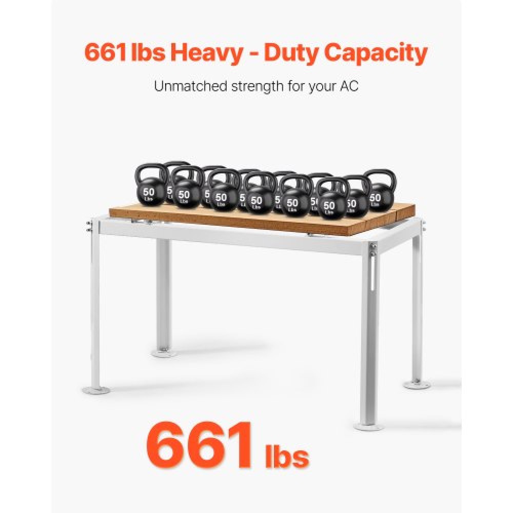 VEVOR Mini Split Ground Stand Adjustable Anti Vibration for 9000-36000 BTU