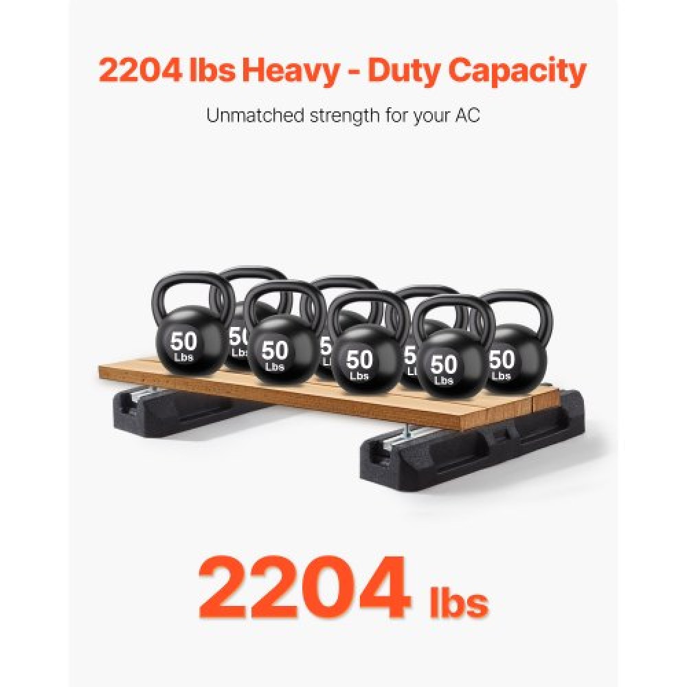 VEVOR Floor Mount Base Kit for 9000-36000 BTU AC Heavy Duty Anti Vibration