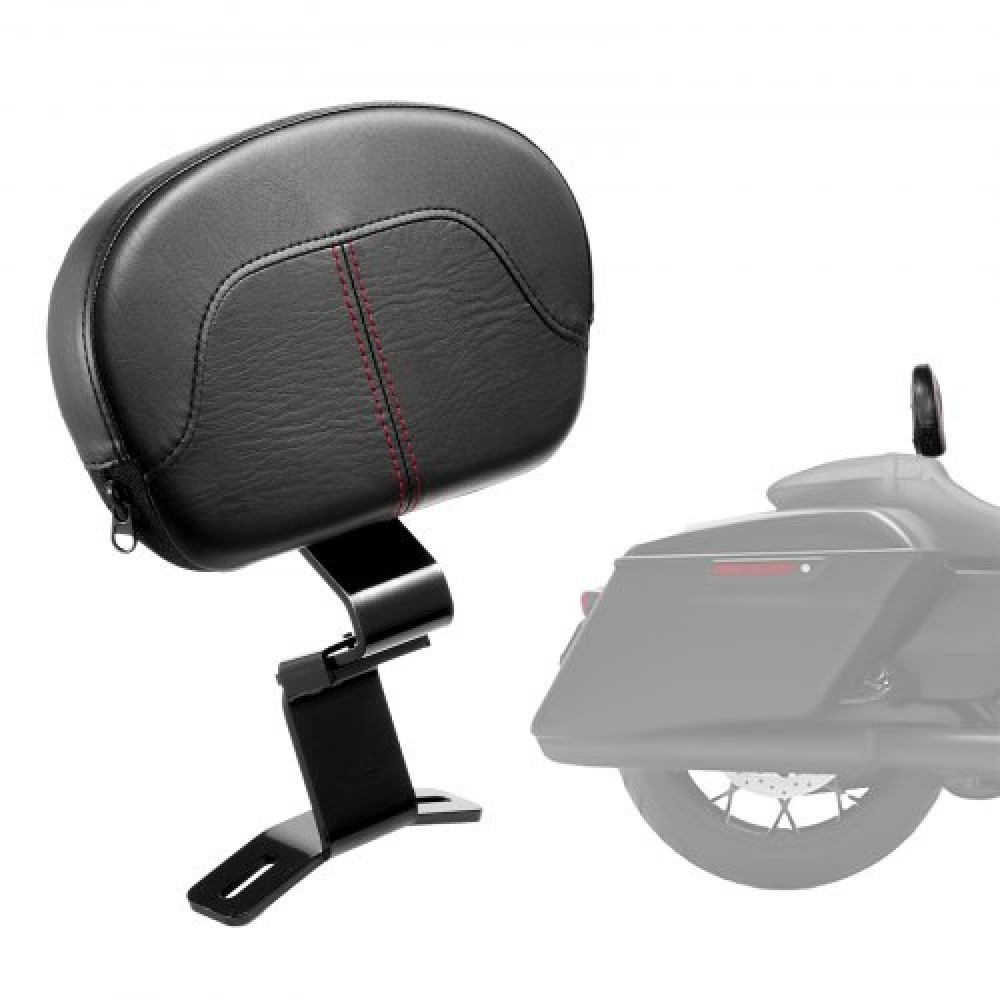 VEVOR Motorcycle Backrest Sissy Bar for Harley-Davidson Touring 310mm