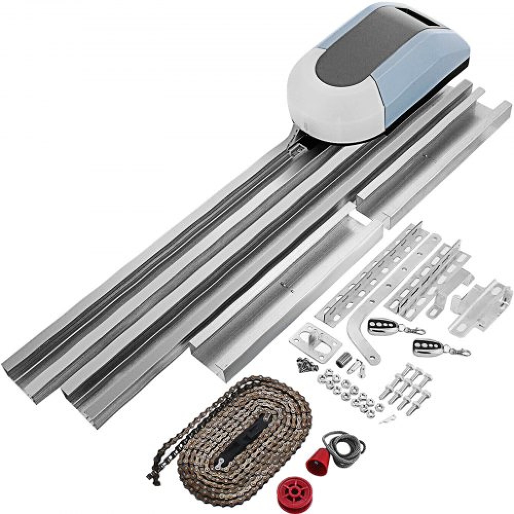 VEVOR Roller Door Opener 1000N Ανοιχτήρι γκαραζόπορτας Πλήρες κιτ χειριστή 120W Τηλεχειριστήριο Electric 800N Automatic Gate Openers Sliding Gates Kit