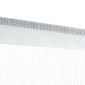vidaXL Κουρτίνες με Κρόσσια 2 τεμ. Λευκές 140 x 250 εκ.