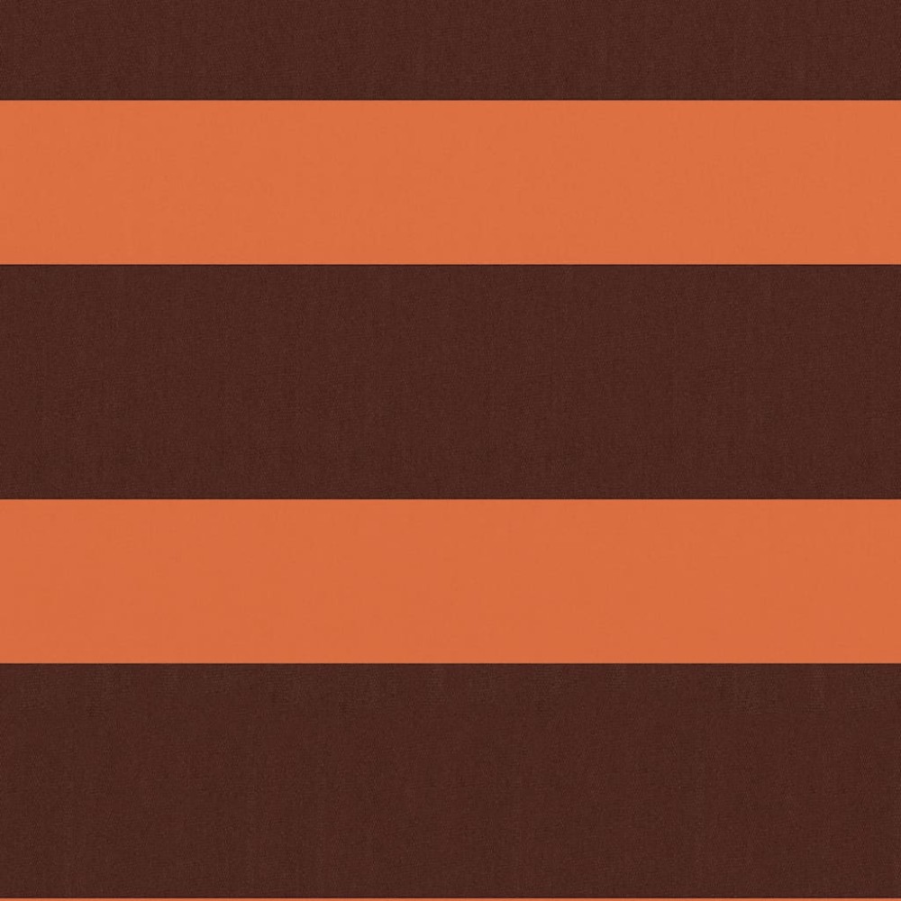vidaXL Διαχωριστικό Βεράντας Πορτοκαλί/Καφέ 75 x 300 εκ. Ύφασμα Oxford