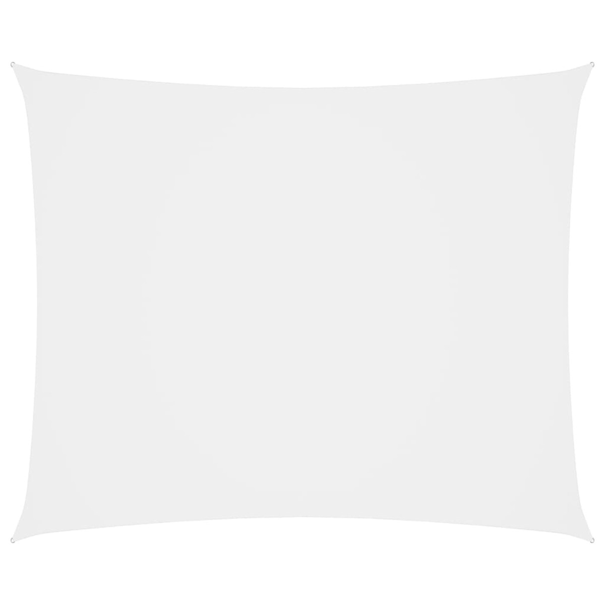 vidaXL Πανί Σκίασης Ορθογώνιο Λευκό 4 x 6 μ. από Ύφασμα Oxford