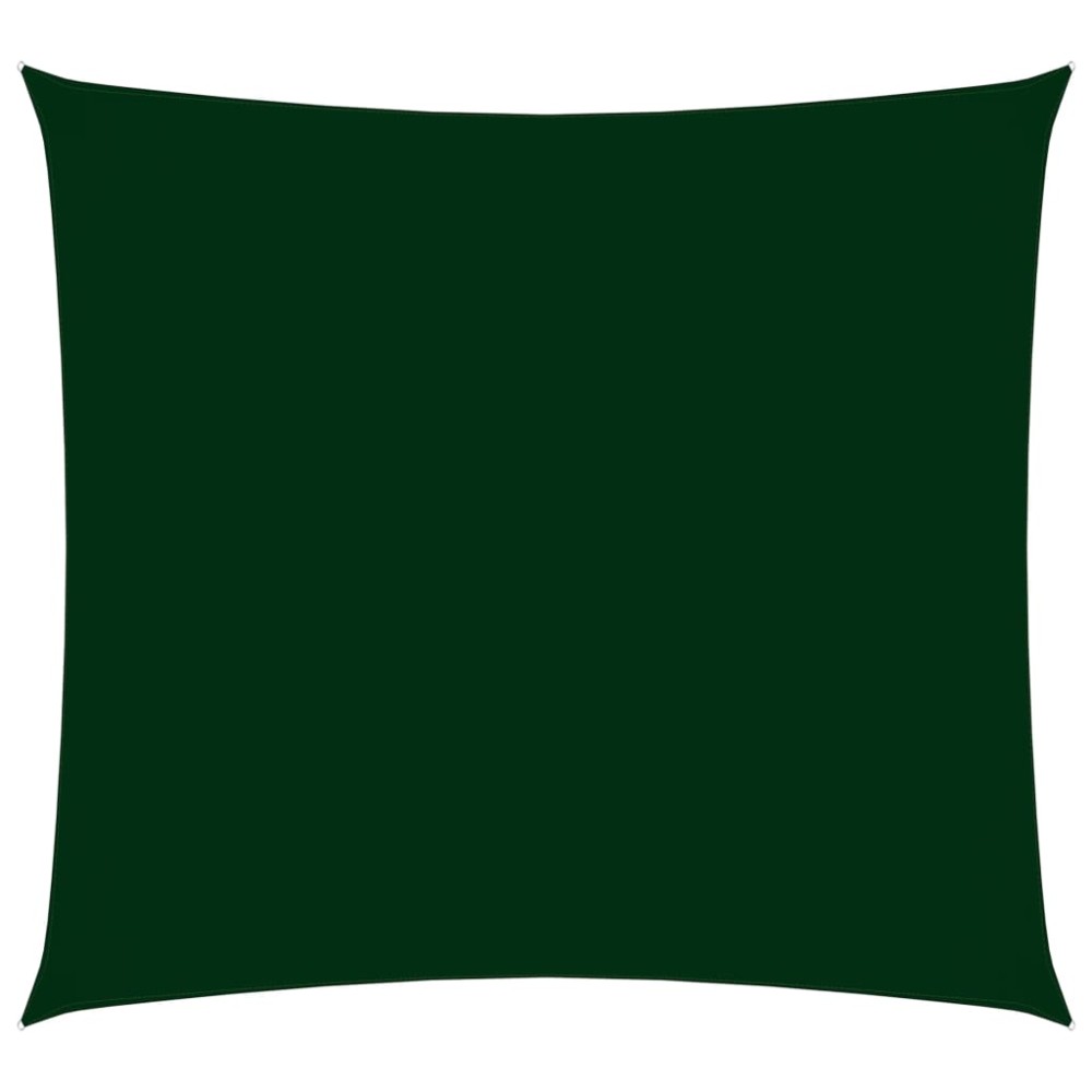vidaXL Πανί Σκίασης Τετράγωνο Σκ. Πράσινο 2,5x2,5 μ. από Ύφασμα Oxford