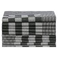 vidaXL Πετσέτες Κουζίνας 20 τεμ. Μαύρο / Λευκό 50 x 70 εκ. Βαμβακερές