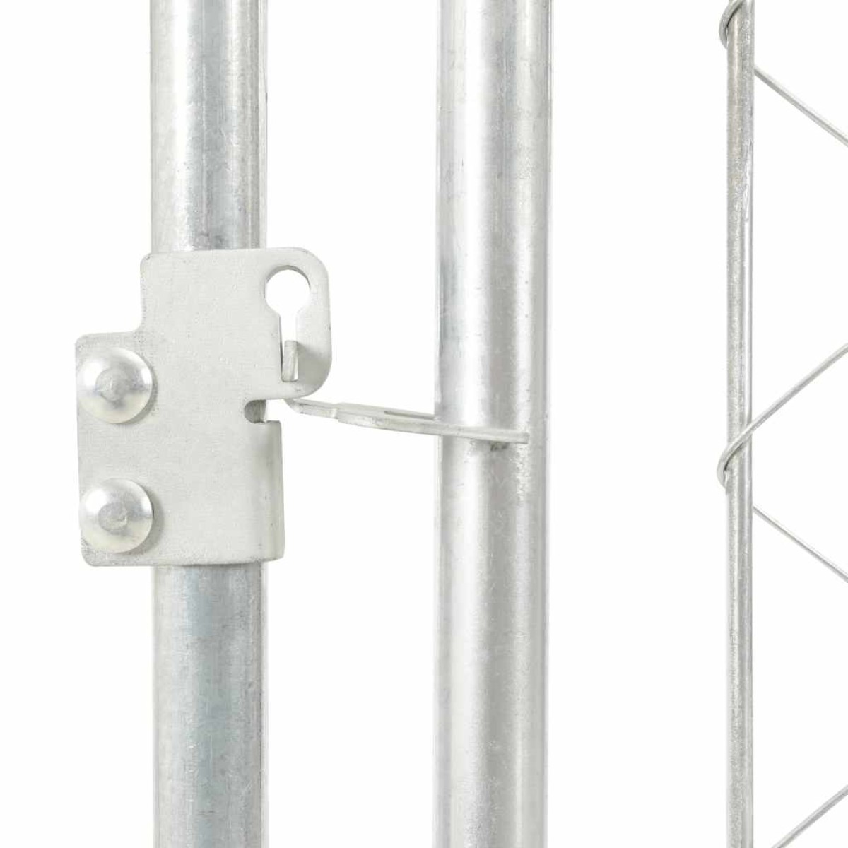 vidaXL Κλουβί Σκύλου Εξωτερικού Χώρου 200 x 100 x 125 εκ. με Στέγαστρο