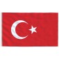 vidaXL Σημαία Τουρκίας 90 x 150 εκ.