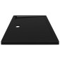 vidaXL Βάση Ντουζιέρας Ορθογώνια Μαύρη 80 x 110 εκ. από ABS