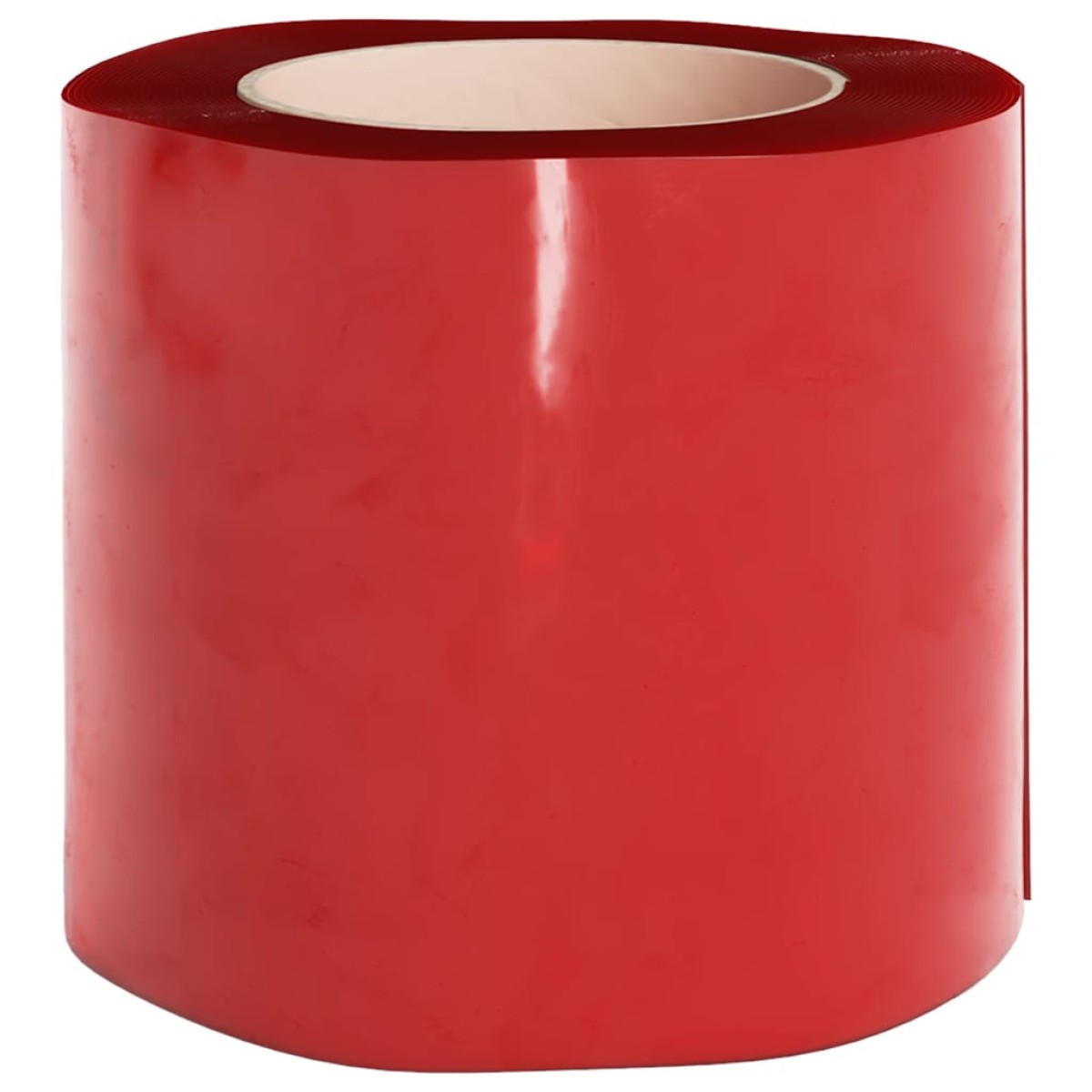 vidaXL Λωριδοκουρτίνα Κόκκινη 50 μ. 200 χιλ.x1,6 χιλ. από PVC