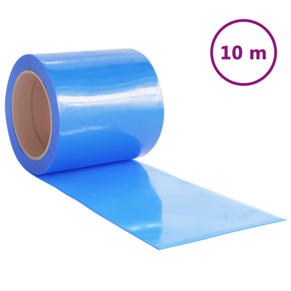 vidaXL Λωριδοκουρτίνα Μπλε 10 μ. 200 χιλ. x 1,6 χιλ. από PVC