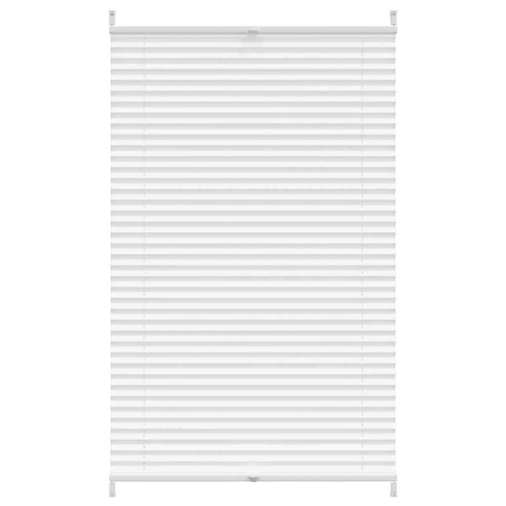 Πλισέ στόρι σκίασης 80x125cm Λευκό