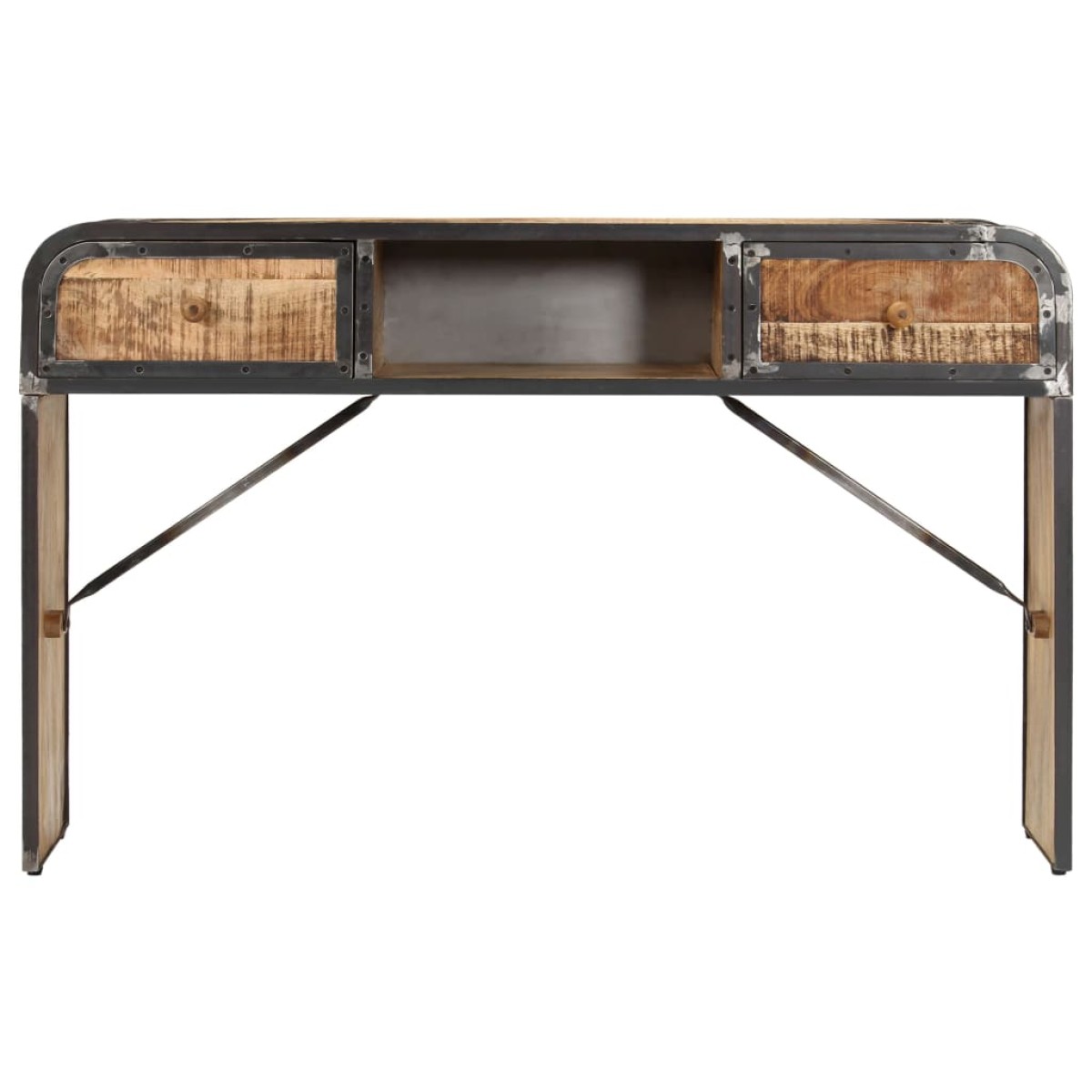 vidaXL Κονσόλα 120 x 30 x 75 εκ. από Μασίφ Ξύλο Μάνγκο