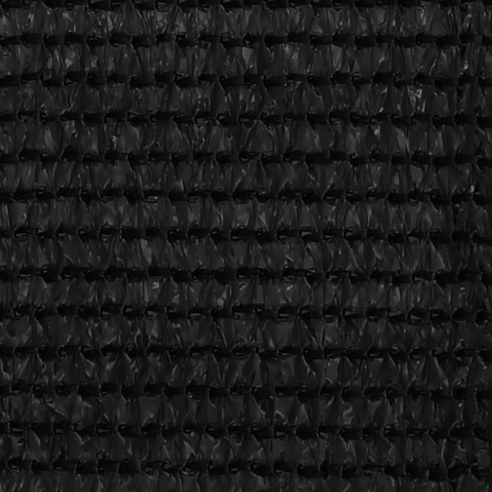 vidaXL Χαλί Σκηνής Μαύρο 400 x 400 εκ. HDPE