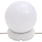 vidaXL Μπουντουάρ Σετ με LED Λευκό από Επεξεργασμένο Ξύλο