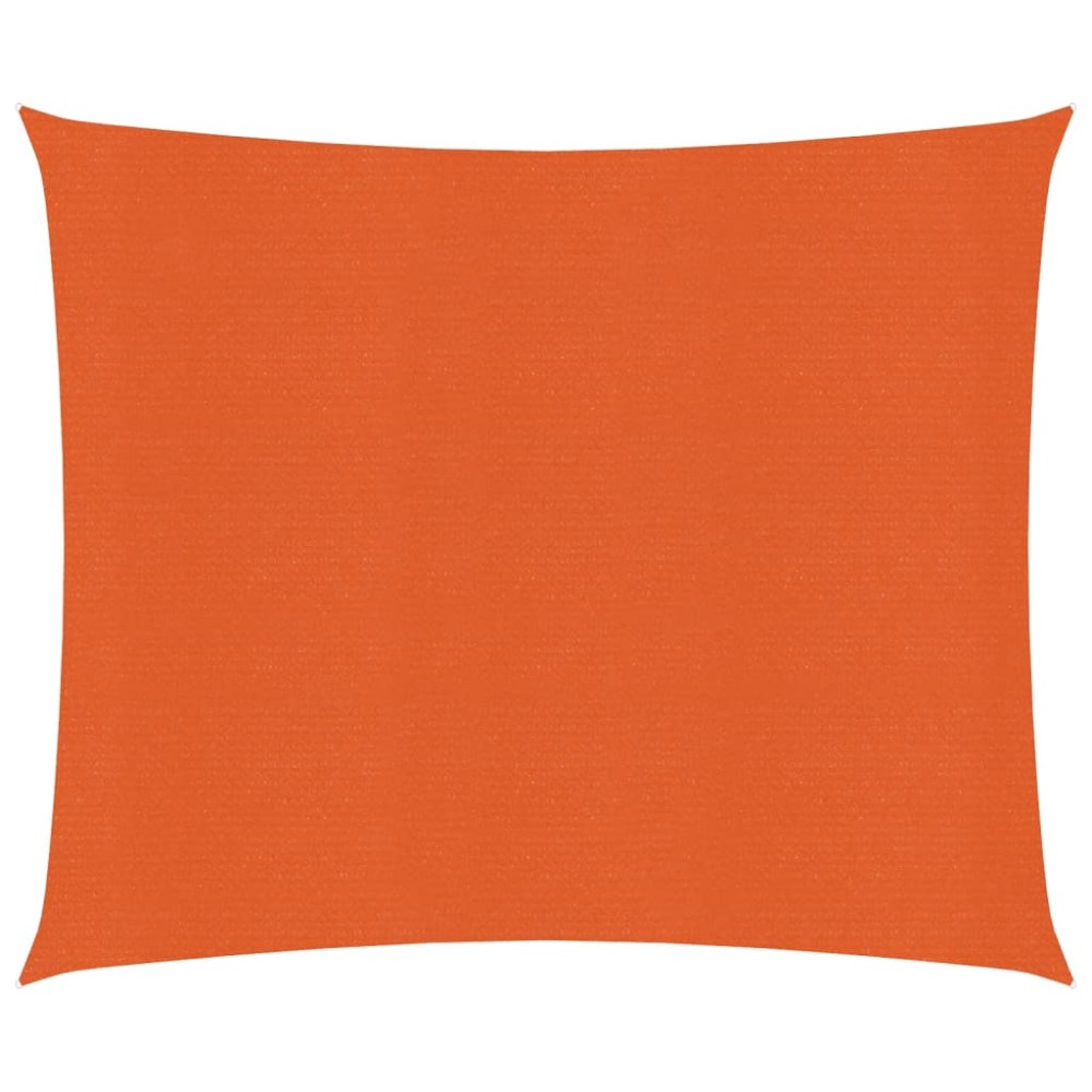 vidaXL Πανί Σκίασης Πορτοκαλί 3,6 x 3,6 μ. από HDPE 160 γρ./μ²
