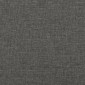 vidaXL Πλαίσιο Κρεβατιού Boxspring Σκούρο Γκρι 120x200 εκ. Υφασμάτινο