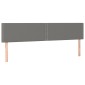 vidaXL Κρεβάτι Boxspring με Στρώμα Σκούρο Γκρι 200x200 εκ. Υφασμάτινο