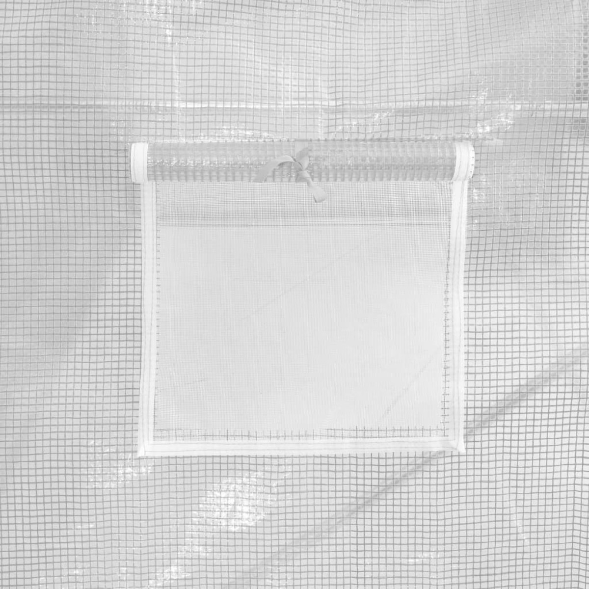 vidaXL Θερμοκήπιο με Ατσάλινο Πλαίσιο Λευκό 132 μ² 22 x 6 x 2,85 μ.