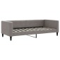 vidaXL Καναπές Κρεβάτι Συρόμενος Taupe 90 x 200 εκ. Υφασμάτινος