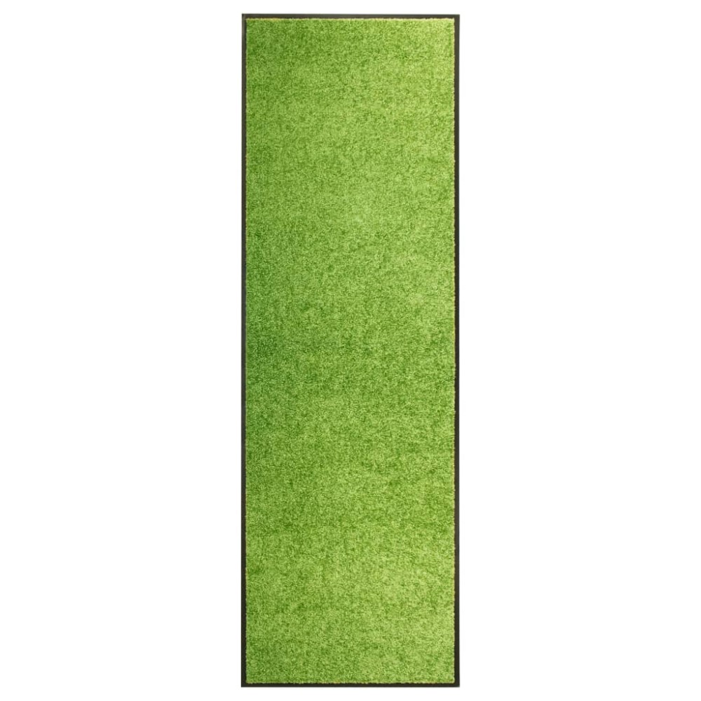 vidaXL Πατάκι Εισόδου Πλενόμενο Πράσινο 60 x 180 εκ.
