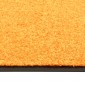vidaXL Πατάκι Εισόδου Πλενόμενο Πορτοκαλί 90 x 150 εκ.