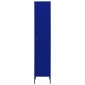 vidaXL Φοριαμός Ναυτικό Μπλε 35 x 46 x 180 εκ. από Ατσάλι