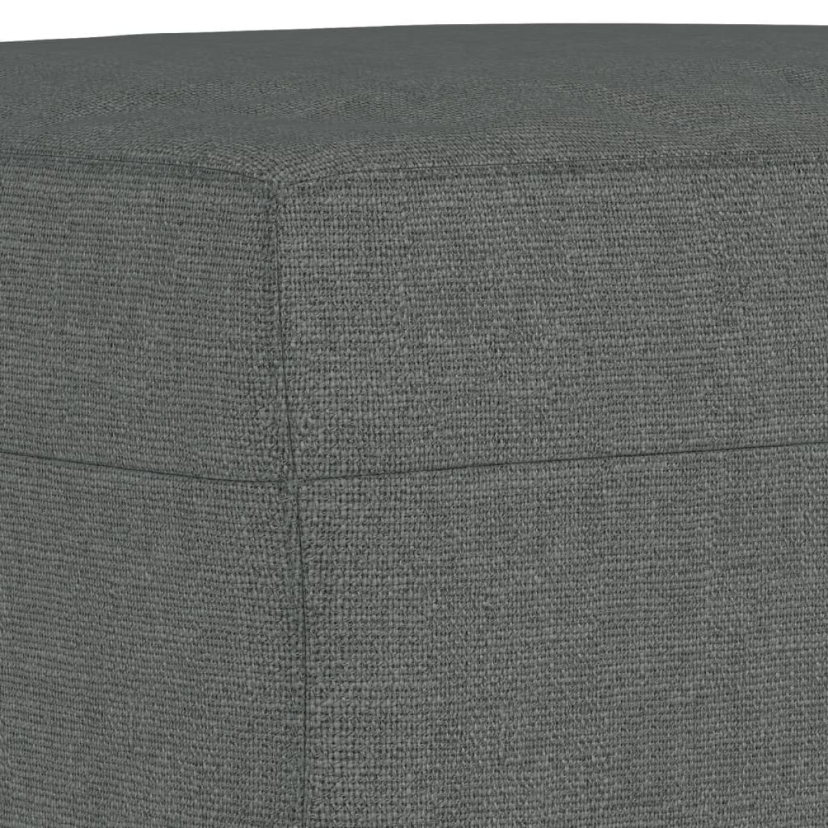 vidaXL Υποπόδιο Σκούρο Γκρι 70 x 55 x 41 εκ. Υφασμάτινο