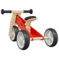 vidaXL Ποδήλατο Ισορροπίας για Παιδιά 2 σε 1 Κόκκινο