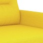vidaXL Πολυθρόνα Ανοιχτό Κίτρινη 60 εκ. Υφασμάτινη