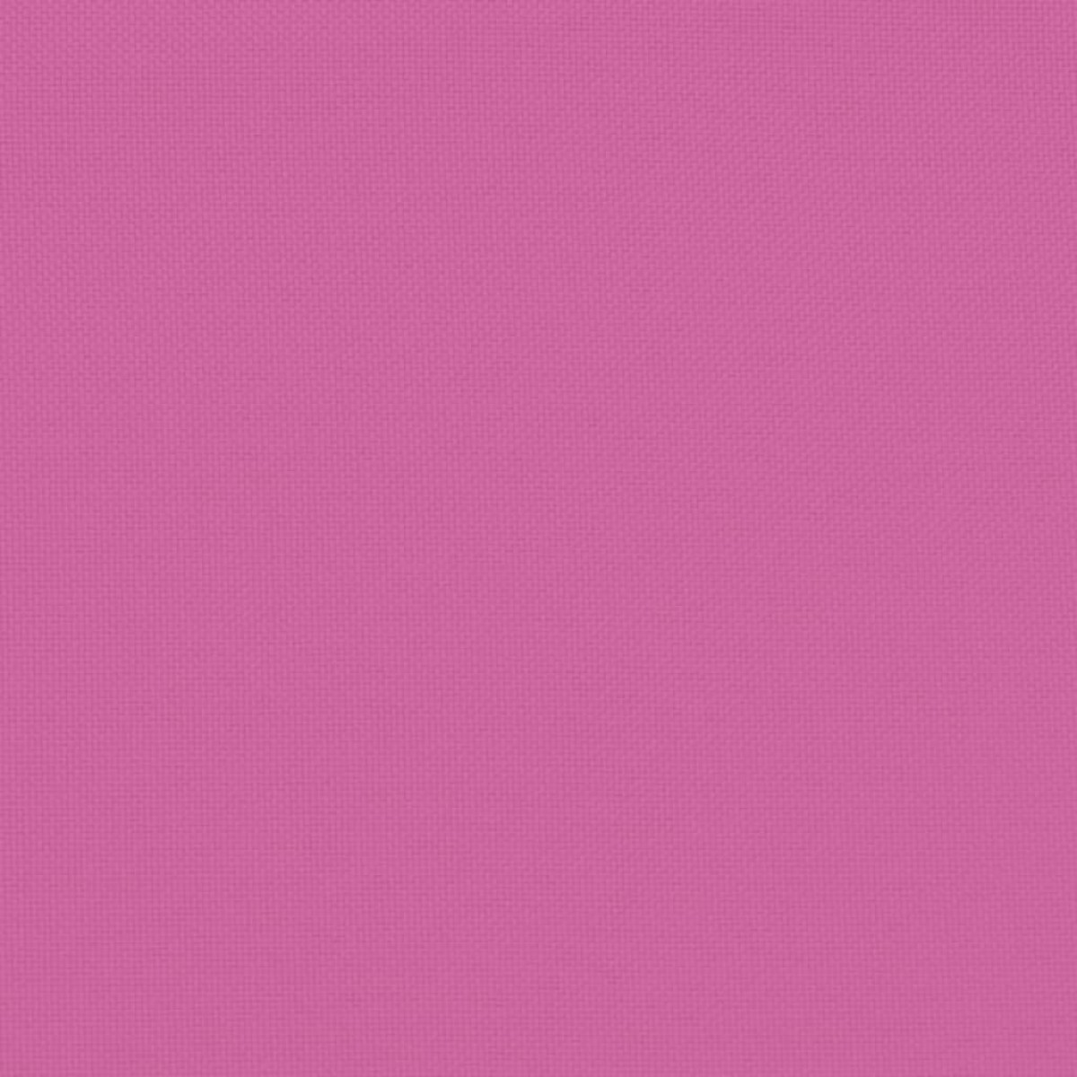 vidaXL Μαξιλάρι Παλέτας Ροζ 120 x 40 x 12 εκ. Υφασμάτινο