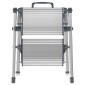 Hailo Σκάλα με 2 Σκαλοπάτια Mini Comfort 45 εκ. από Αλουμίνιο 4310-100