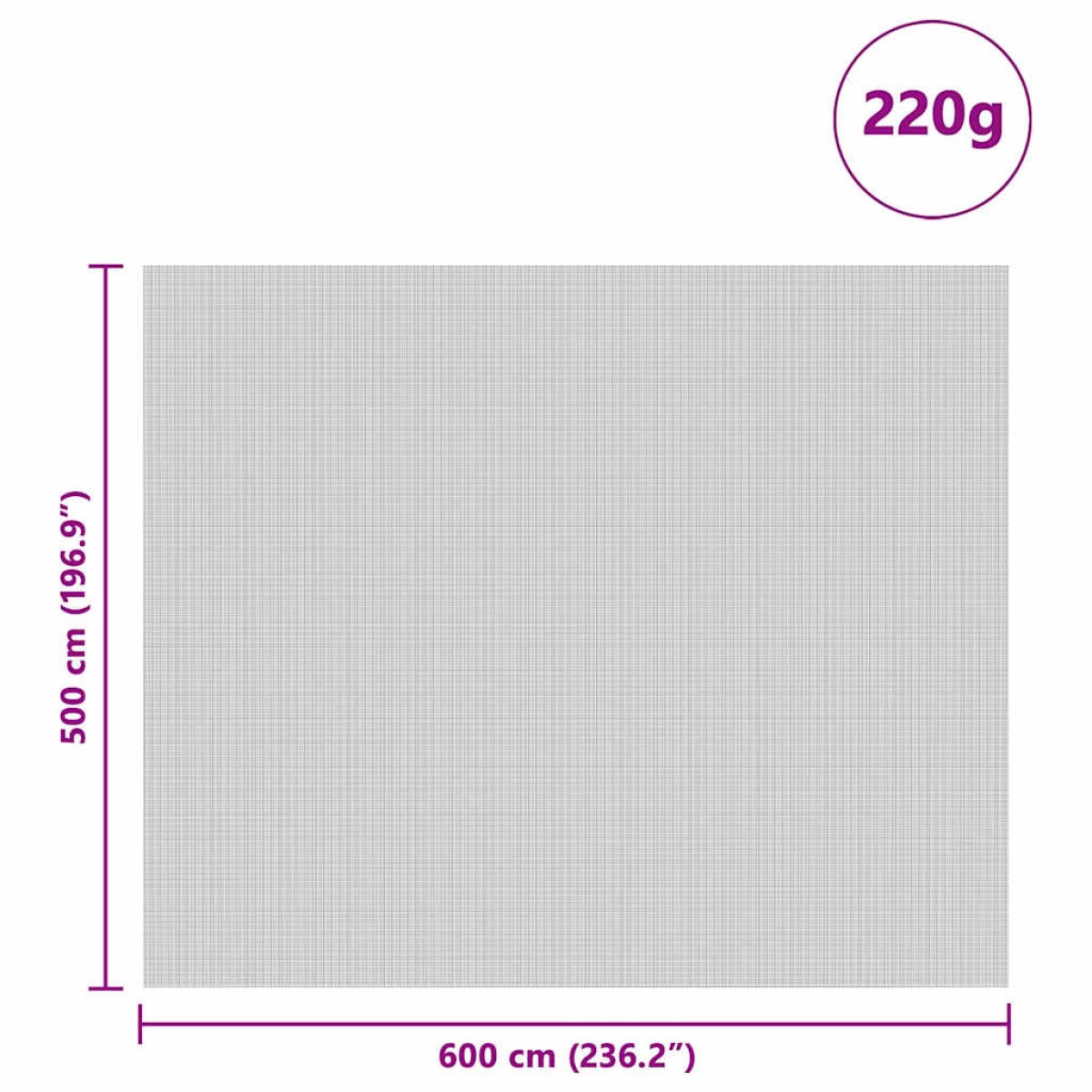vidaXL Κάλυμμα σιλό Πράσινο 6 x 5 m HDPE