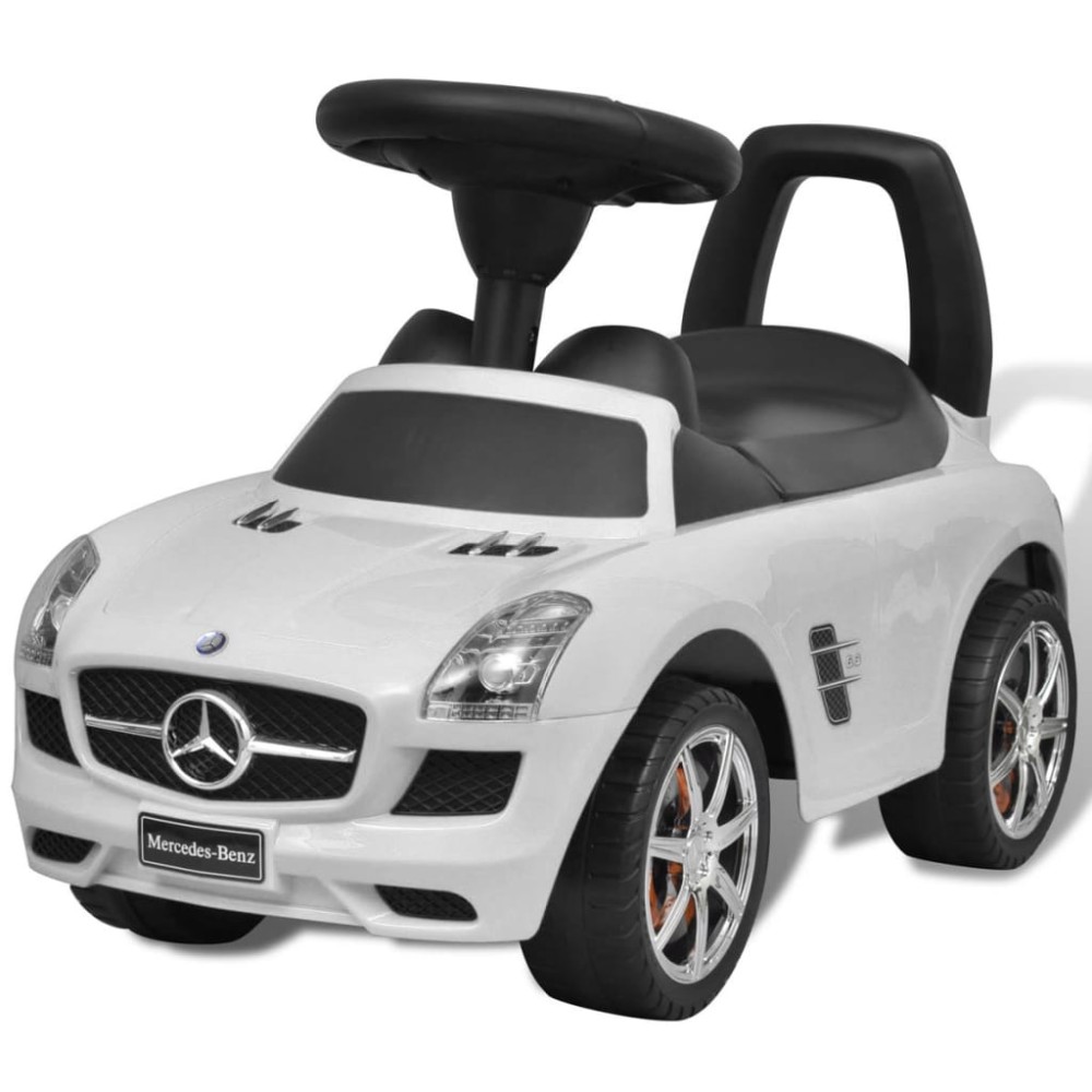 Mercedes Benz Αυτοκίνητο Παιδικό Ποδοκίνητο Λευκό