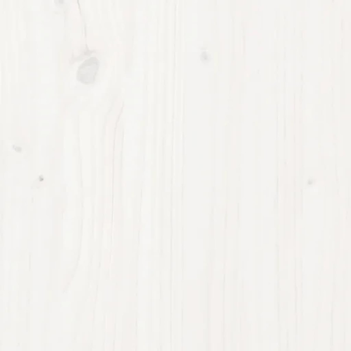 vidaXL Κεφαλάρι κρεβατιού Λευκό 126x4x100 εκ. από Μασίφ Ξύλο Πεύκου