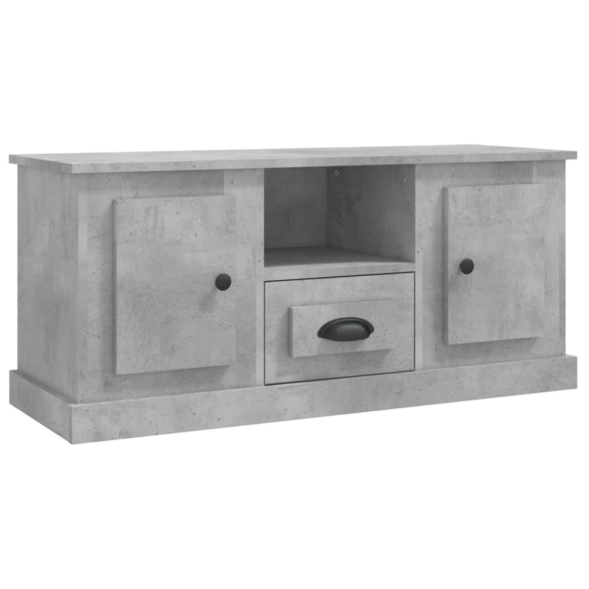 vidaXL Έπιπλο Τηλεόρασης Γκρι Σκυρ. 100x35,5x45 εκ. Επεξ. Ξύλο