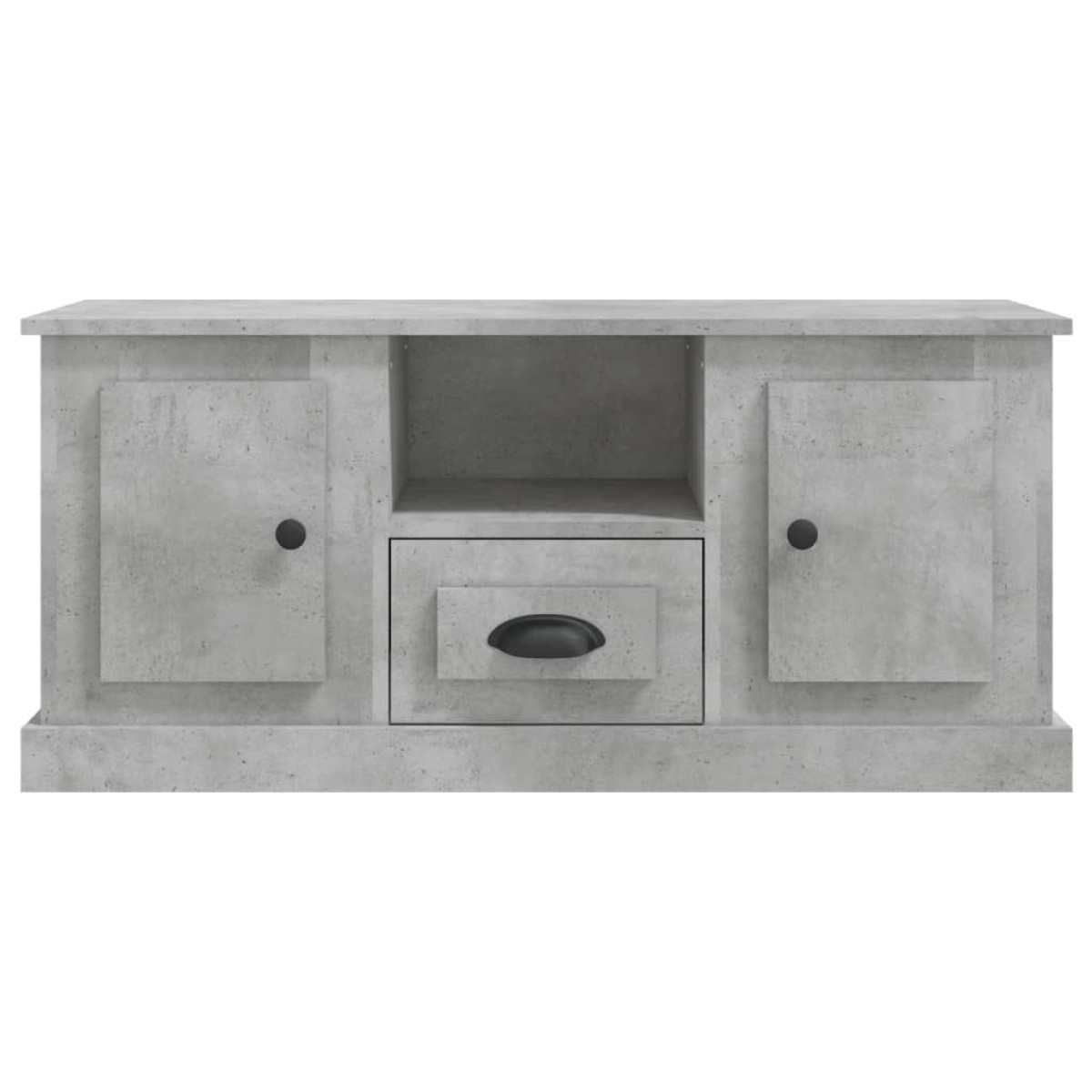 vidaXL Έπιπλο Τηλεόρασης Γκρι Σκυρ. 100x35,5x45 εκ. Επεξ. Ξύλο