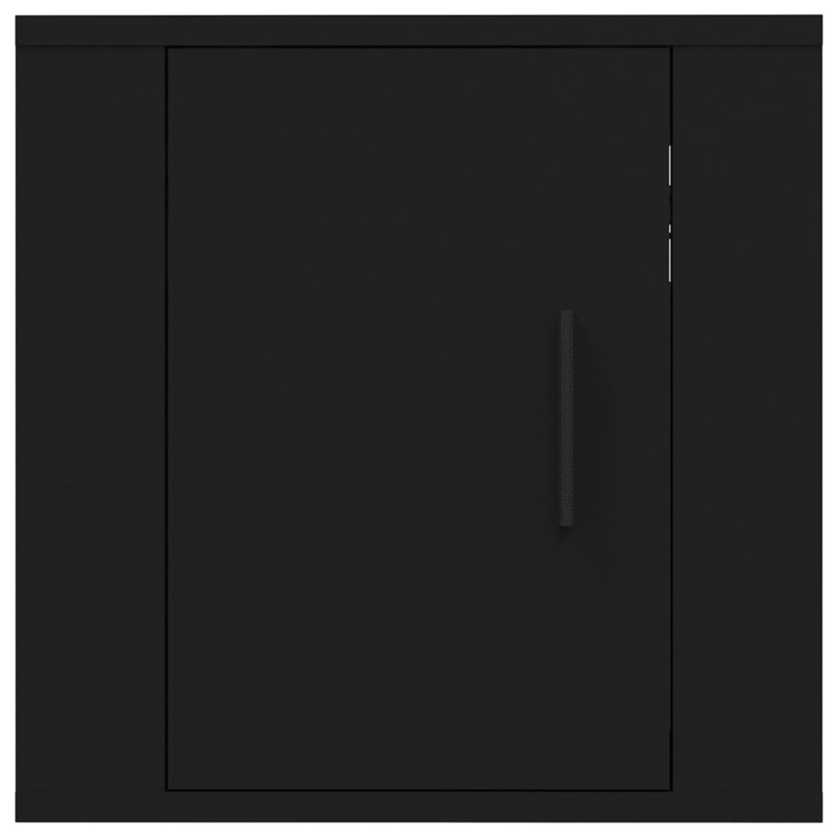 vidaXL Έπιπλο Τηλεόρασης Επιτοίχιο Μαύρο 40x34,5x40 εκ.