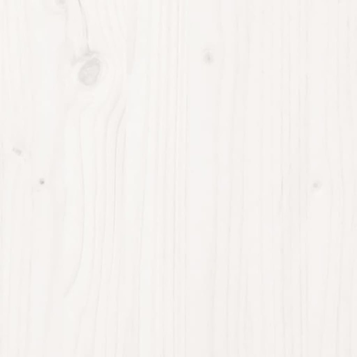 vidaXL Κεφαλάρι Κρεβατιού Λευκό 96 x 4 x 100 εκ. από Μασίφ Ξύλο Πεύκου