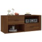 vidaXL Έπιπλο Τηλεόρασης Καφέ Δρυς 100x35x40 εκ. Επεξεργασμένο Ξύλο
