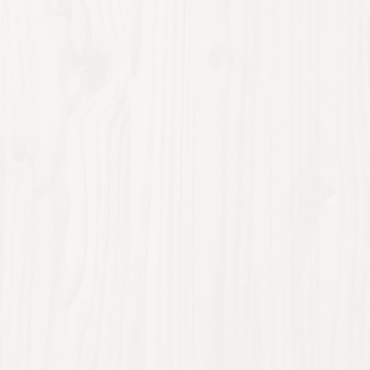 vidaXL Κομποστοποιητής Λευκός 63,5x63,5x77,5 εκ. από Μασίφ Ξύλο Πεύκου